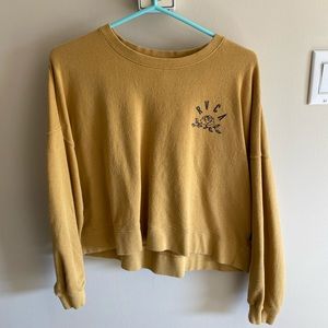 RVCA cropped sweatshirt